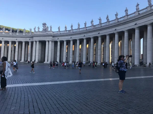 Bazilika Petra Vatikánu Itálie — Stock fotografie