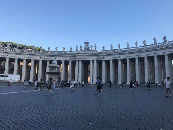 Sint Pietersbasiliek Vaticaanstad Italië — Stockfoto