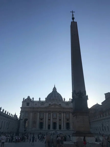 Sint Pietersbasiliek Vaticaanstad Italië — Stockfoto