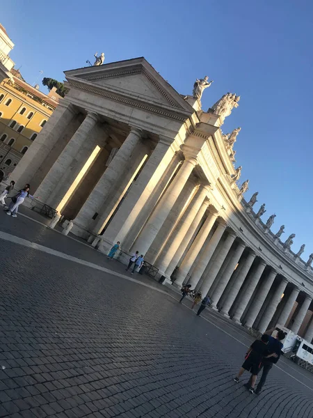 Sint Pietersbasiliek Vaticaanstad Italië — Stockfoto