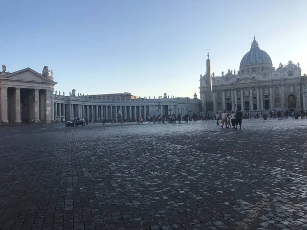 Vatikan Şehri Talya Daki Aziz Peters Bazilikası — Stok fotoğraf