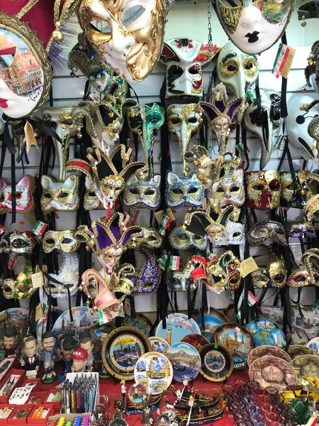 Venetian Carnival Mask Sell Shop Venice Italy — Stock Photo, Image