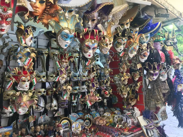 Venetian Carnival Mask Sell Shop Venice Italy — Stock Photo, Image