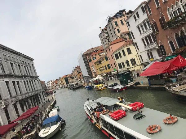 Utsikt Över Canal Grande Venedig Italien — Stockfoto