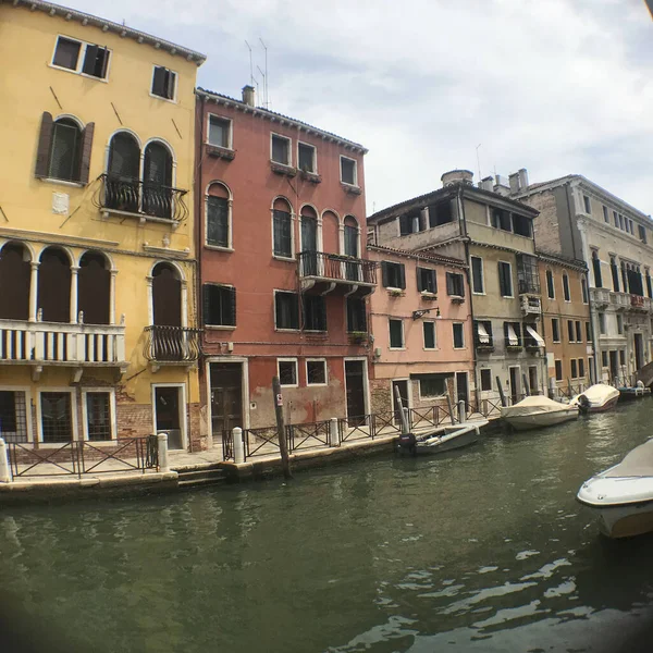 Vedere Spre Marele Canal Din Veneția Italia — Fotografie, imagine de stoc