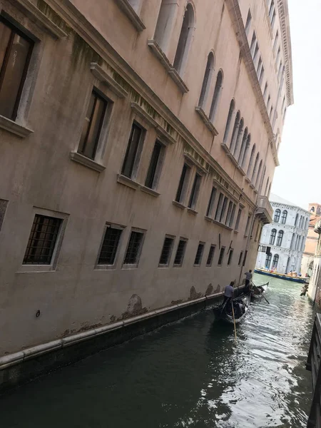 Kilátás Grand Canal Velencében Olaszország — Stock Fotó