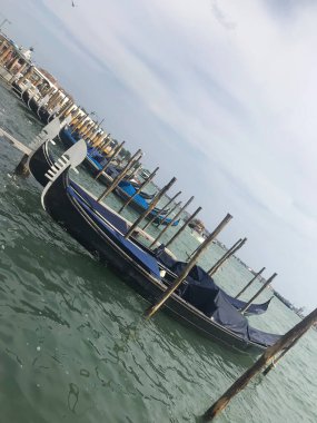 Venedik, İtalya 'daki yolcu gemisinin Gondol park geçmişi