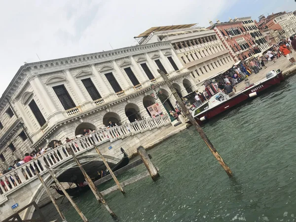 Talya Venedik Teki Büyük Kanal Manzarası — Stok fotoğraf