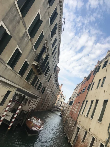 Vista Del Gran Canal Venecia Italia — Foto de Stock