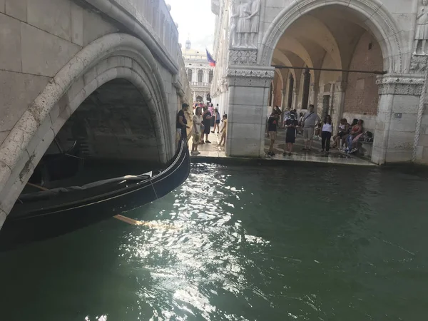 Pohled Grand Canal Benátkách Itálie — Stock fotografie