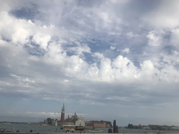 Άποψη Του Μεγάλου Καναλιού Στη Βενετία Ιταλία — Φωτογραφία Αρχείου