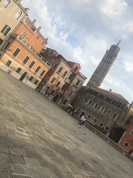 Вигляд Міста Венеції Італія — стокове фото