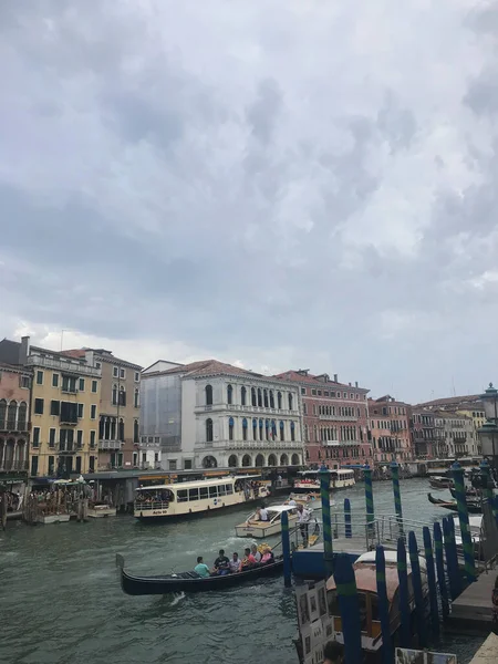 Utsikt Över Canal Grande Venedig Italien — Stockfoto