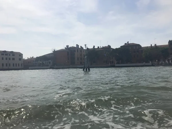 Meerblick Mit Blauem Himmel Venedig Italien — Stockfoto