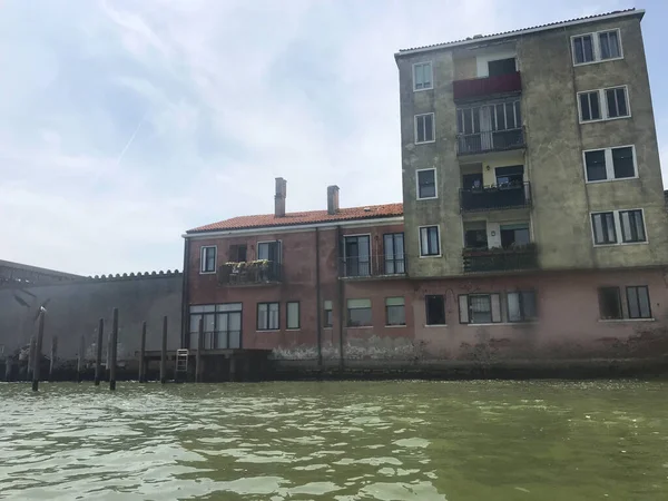 Vista Mar Con Cielo Azul Venecia Italia — Foto de Stock