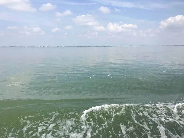 Vista Mar Con Cielo Azul Venecia Italia — Foto de Stock