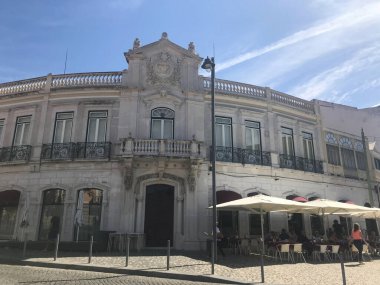 Lizbon şehir merkezindeki sokak Portekiz