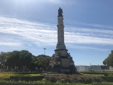 Lizbon, Portekiz 'de Vasco da Gama Heykeli