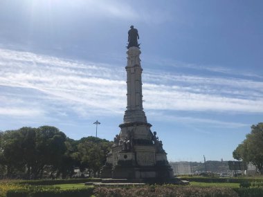 Lizbon, Portekiz 'de Vasco da Gama Heykeli