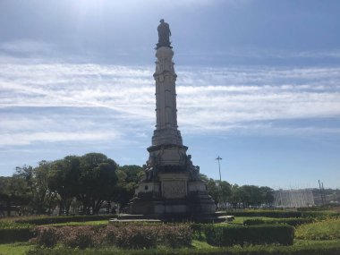 Lizbon, Portekiz 'de Vasco da Gama Heykeli