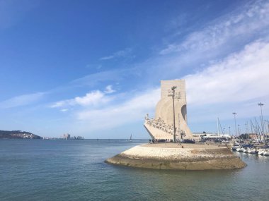 Lizbon, Portekiz 'deki keşiflerin anıtı.