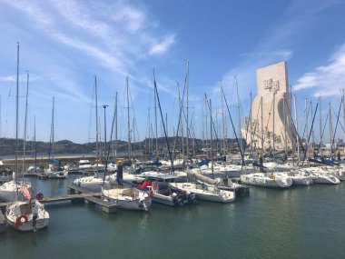 Lizbon, Portekiz 'deki keşiflerin anıtı.