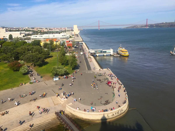 Belem Tornya Tagus Folyó Közelében Lisszabonban Portugália — Stock Fotó