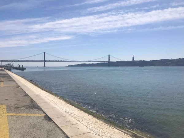 View River Tagus Lisbon Portugal — Stock Photo, Image