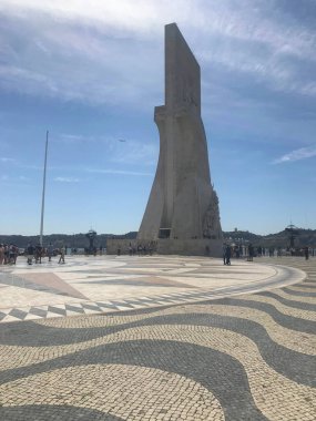 Lizbon, Portekiz 'deki keşiflerin anıtı.