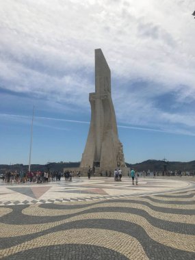 Lizbon, Portekiz 'deki keşiflerin anıtı.