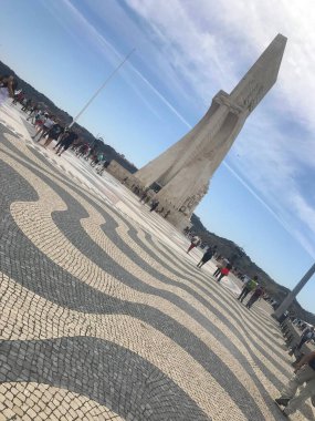 Lizbon, Portekiz 'deki keşiflerin anıtı.