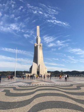 Lizbon, Portekiz 'deki keşiflerin anıtı.