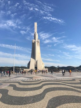 Lizbon, Portekiz 'deki keşiflerin anıtı.