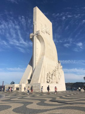 Lizbon, Portekiz 'deki keşiflerin anıtı.