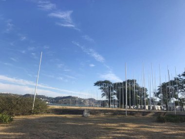 Lizbon şehir merkezindeki sokak Portekiz