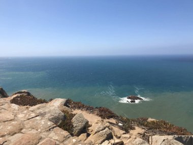 Portekiz, Sintra 'daki Cabo Da Roca manzarası