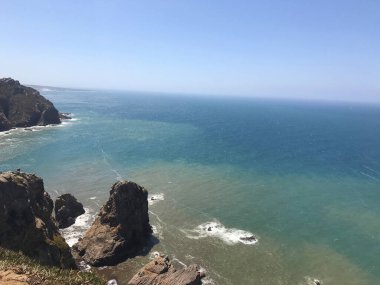 Portekiz, Sintra 'daki Cabo Da Roca manzarası