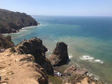 Portekiz, Sintra 'daki Cabo Da Roca manzarası