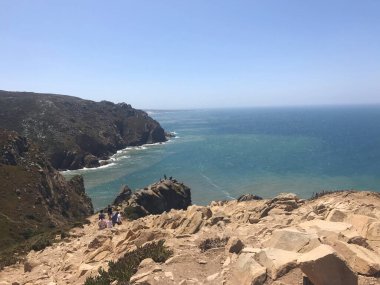 Portekiz, Sintra 'daki Cabo Da Roca manzarası