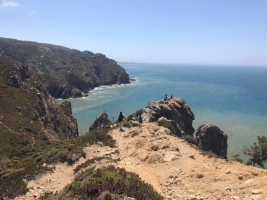 Portekiz, Sintra 'daki Cabo Da Roca manzarası