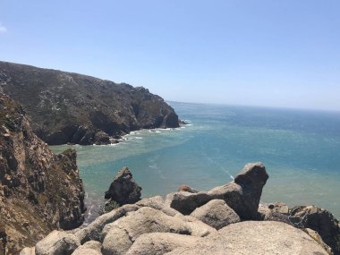 Portekiz, Sintra 'daki Cabo Da Roca manzarası