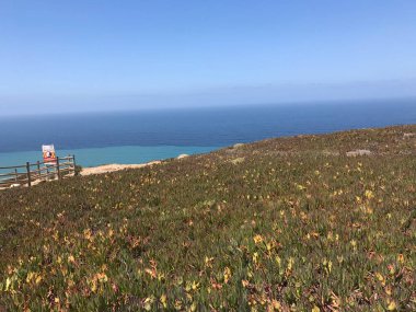 Portekiz, Sintra 'daki Cabo Da Roca manzarası