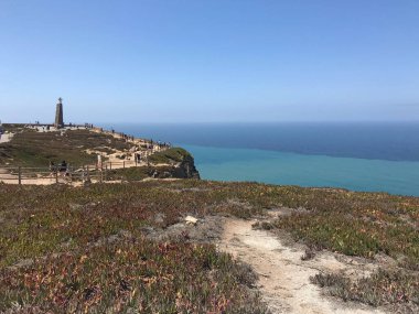 Portekiz, Sintra 'daki Cabo Da Roca manzarası
