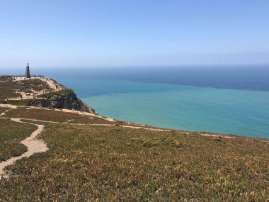 Portekiz, Sintra 'daki Cabo Da Roca manzarası