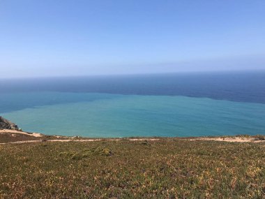 Portekiz, Sintra 'daki Cabo Da Roca manzarası