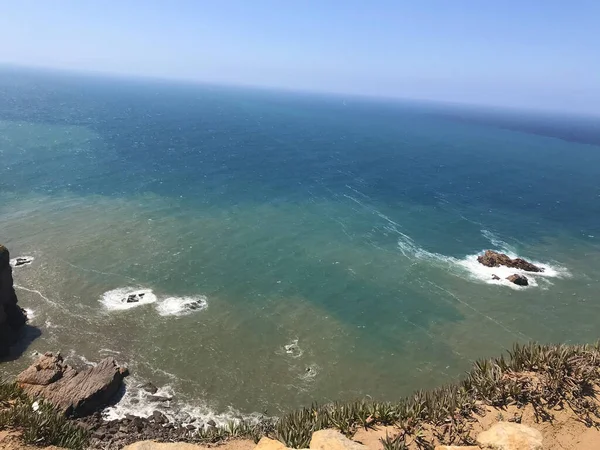 Vista Cabo Roca Sintra Portugal — Foto de Stock