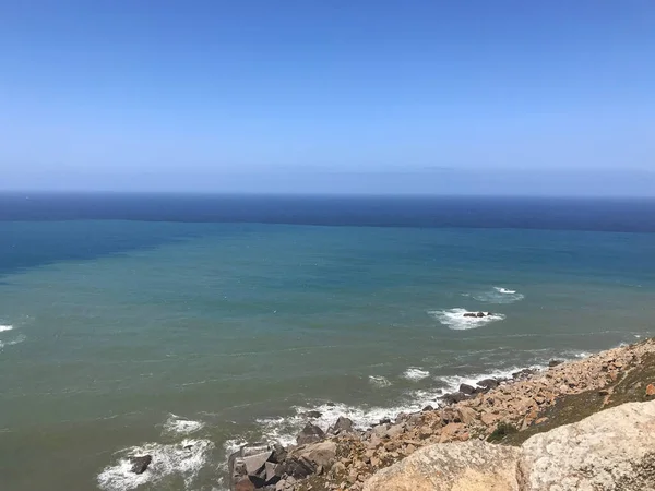 Vista Cabo Roca Sintra Portugal — Foto de Stock