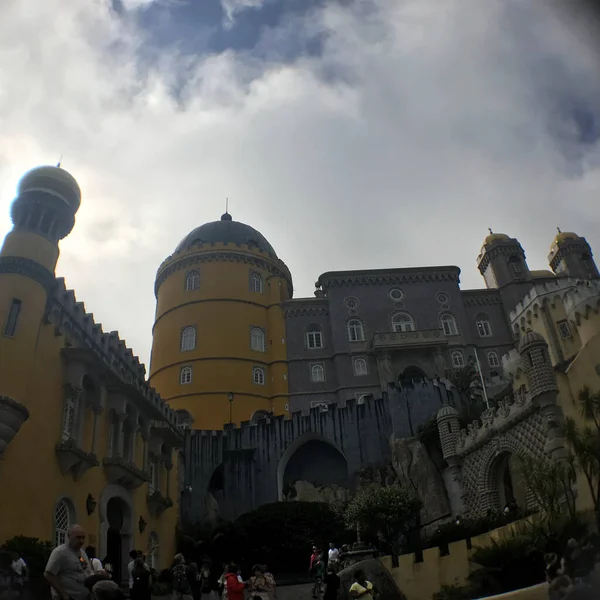 Pohled Palác Pena Sintra Lisabonu Portugalsko — Stock fotografie