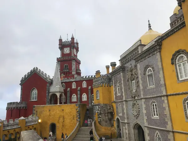 Vista Del Palacio Pena Sintra Lisboa Portugal —  Fotos de Stock