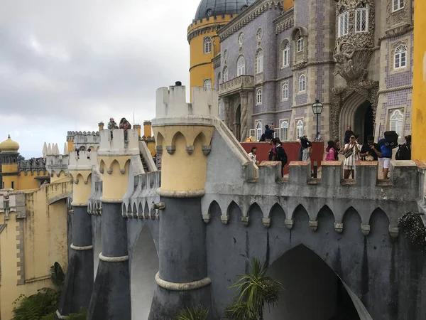 Uitzicht Paleis Van Pena Sintra Lissabon Portugal — Stockfoto